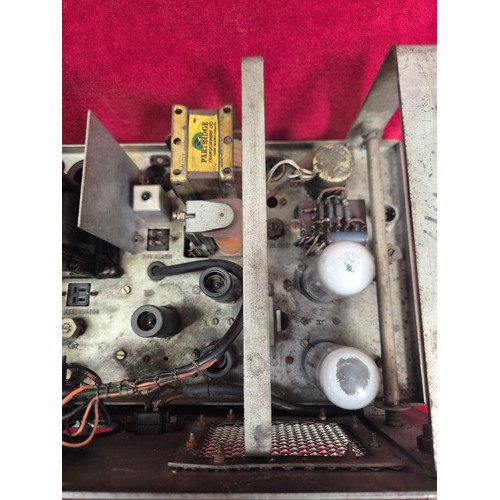 140 - Vintage Valve amplifier modulator from T.V. station - spares or repairs/collectors item.
SOUND CARRI... 