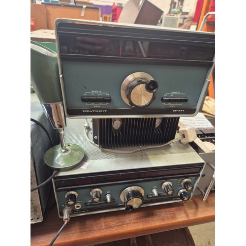 142 - 1970's Heathkit HAM radio equipment, made by Heath Company (Michigan).
Model SB-104 - Amateur AF sol... 