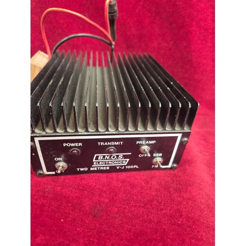 146 - Vintage radio and electrical spares/parts - Including a home made switch board box, AEC SWR-10 SWR &... 