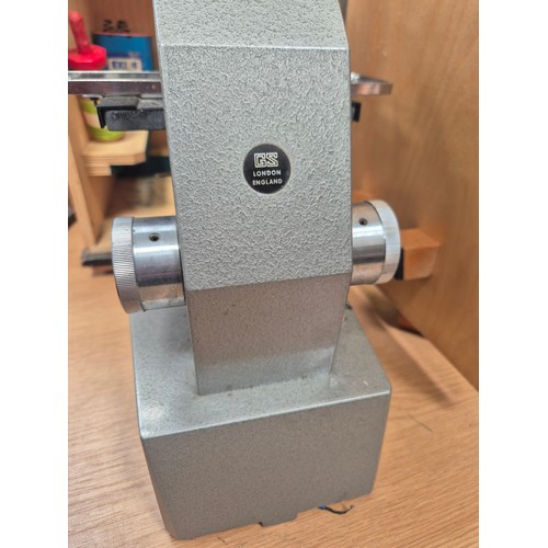 147 - 1970's Comparison Microscope Unit TP.70014. Used for 'fluid sampling and inspection of contaminant p... 