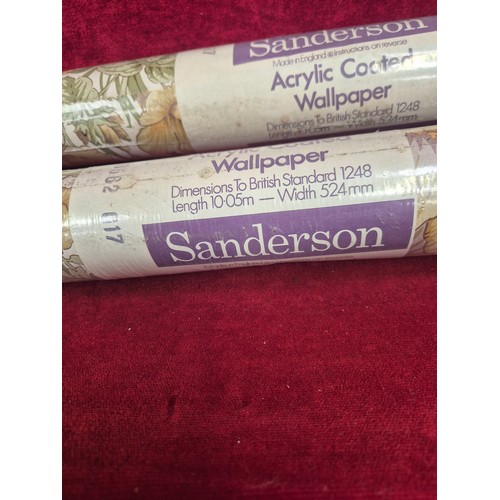 168 - Rare full roll and part roll of 1970’s wallpaper with the Art Nouveau designs of Alphonse Mucha toge... 