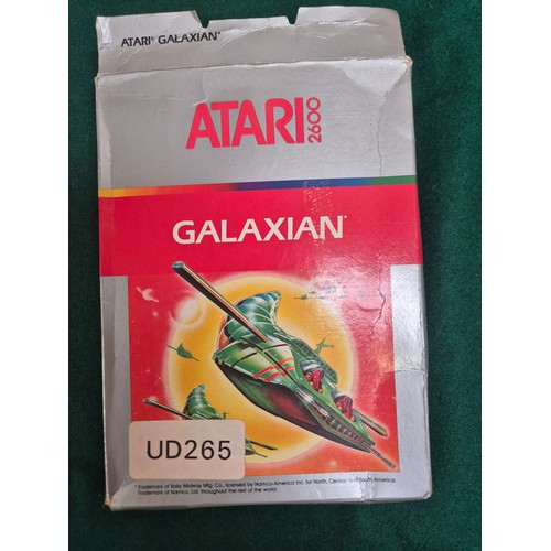 197 - Atari 2600 video computer system in box, with joystick, power supply and 2x games - Stargate (in box... 