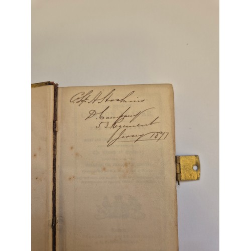 94E - A small Victorian pocket Book of Common Prayer and administration of the Sacraments. A nice tooled l... 