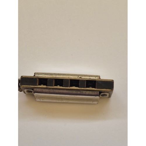 94C - Vintage miniature Hohner harmonica, made in Germany with the original box.