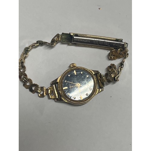 18 - A BAG OF VINTAGE WATCHES PLUS A RING WATCH