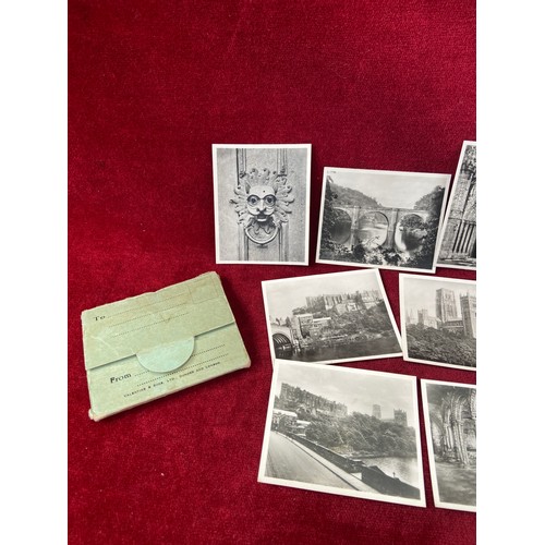 50 - Valentine's Snapshots of Durham - '12 real photographs for your album' with titles on the reverse. I... 