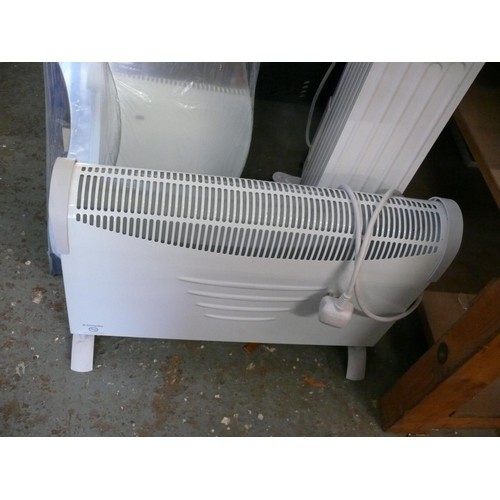 145 - FLOOR STANDING CONVECTOR HEATER AND AN OIL FILLED RADIATOR
