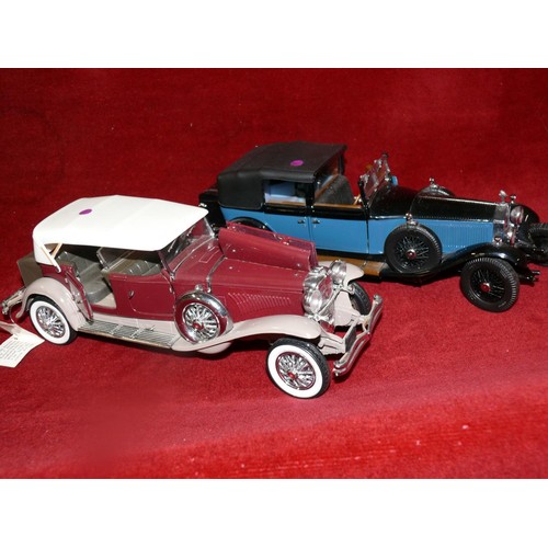A Franklin Mint Precision Model 1930 Duesenberg J Derham Tourster 1.24