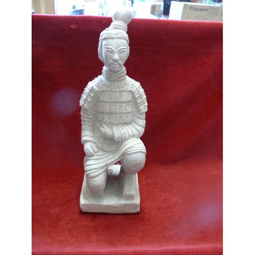 62 - Terracotta army figure (repair to base)
