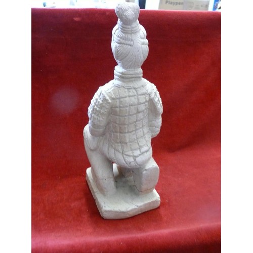 62 - Terracotta army figure (repair to base)