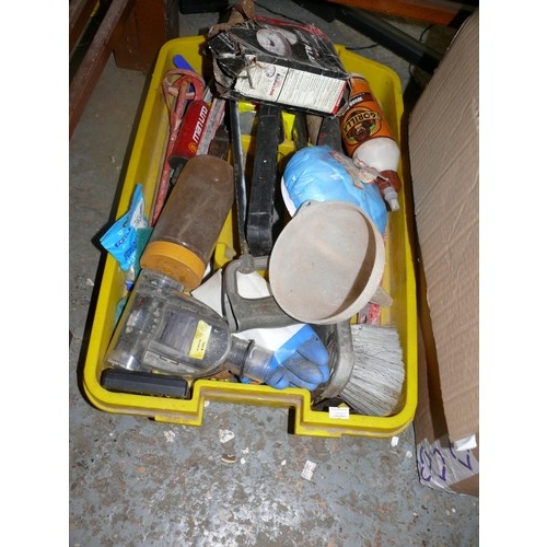 309 - 2 boxes of household and garage items