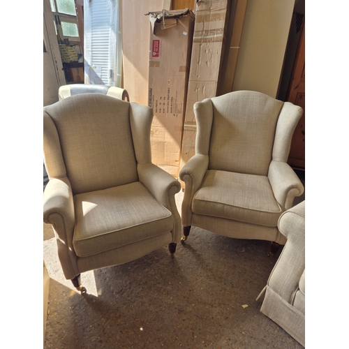 332 - Fabulous 3 piece suite with sofa and 2 chairs possibly Laura Ashley