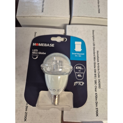 337 - 12 boxes of 3 new lightbulbs