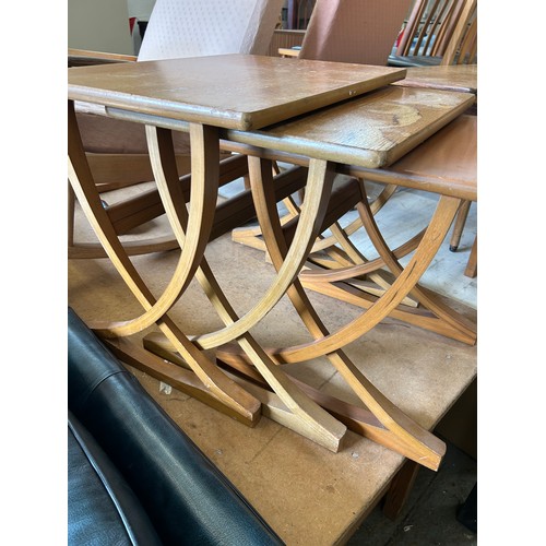 364 - Mid Century nest of 3 tables by Nathan Furniture