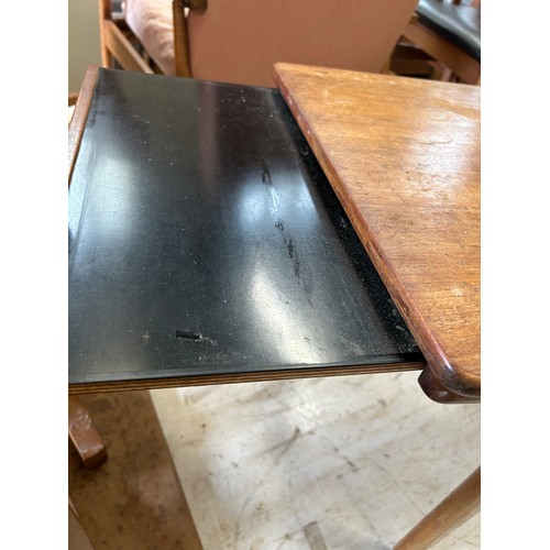 363 - Mid Century McIntosh teak coffee table with extending ends