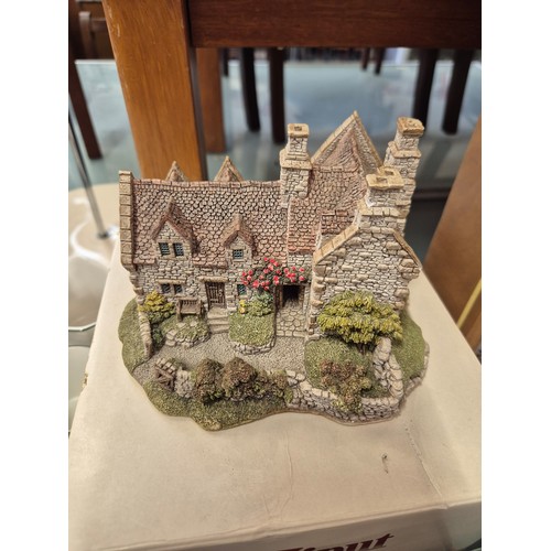 350 - 4 Lilliput Lane cottages with the boxes - Little Dog Lost, Winter Warmer, Waterside Mill and Armada ... 