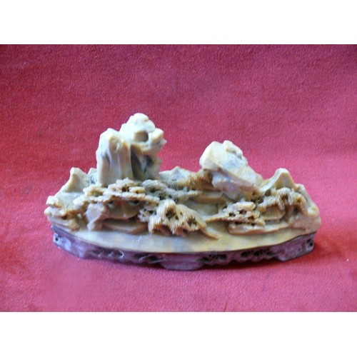 80 - Chinese soapstone carving