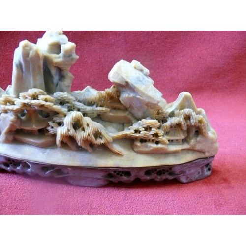 80 - Chinese soapstone carving