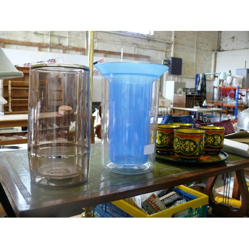 182 - Retro Spong wine cooler plus a Bodum wine cooler