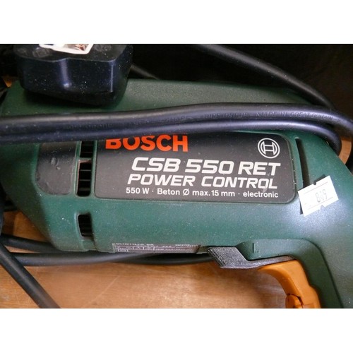204 - Bosch CSB 550 RET power control drill