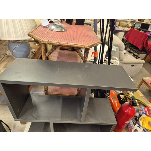 226 - CONTEMPORARY GREY SHELVING