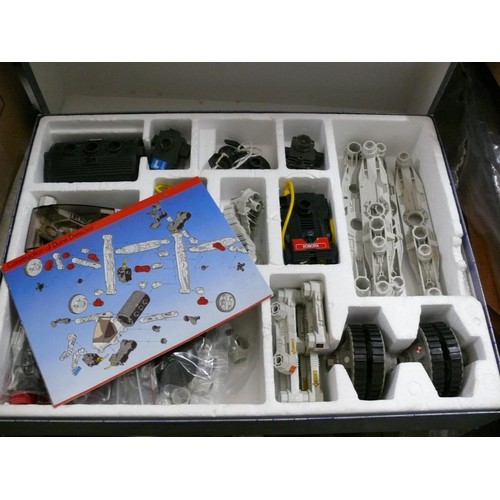 2 boxed Robotix sets, build robots and space models, complete