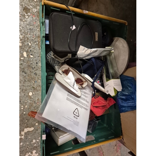 530 - Large quantity of kitchen and household items (crates not included)