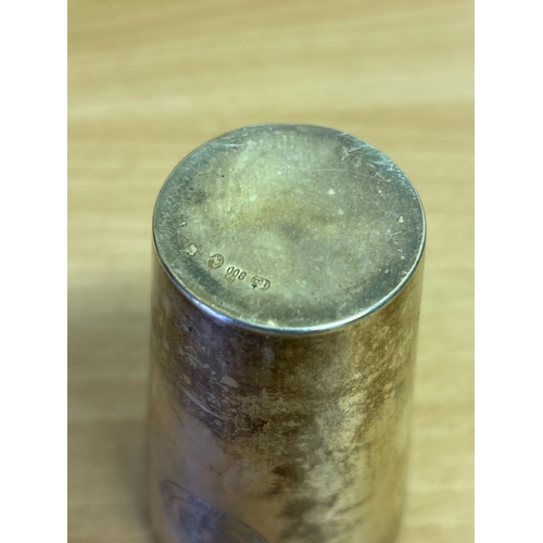 22 - A rare 800 German silver trophy cup with crest of the Kolner Sport Club 1899, the oldest football cl... 