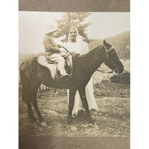 210 - An important and interesting group of four early 20th Century Srinagar Kashmir Lacquer (Papier Mache... 