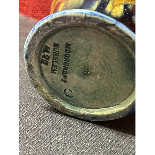 10 - An early 20th Century Moorcroft vase in the Pomegranate pattern with impressed marks “MOORCROFT ENGL... 