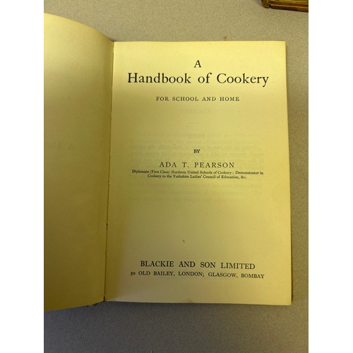201 - Antique Cookery books comprising a leather bound  “A New System of Domestic Cookery…..by a Lady” pub... 
