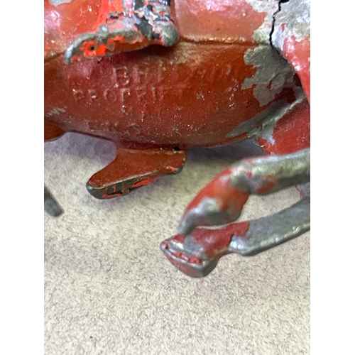 126 - Vintage lead toy figures in play worn condition including Britains American Indians, Hill & Co Knigh... 