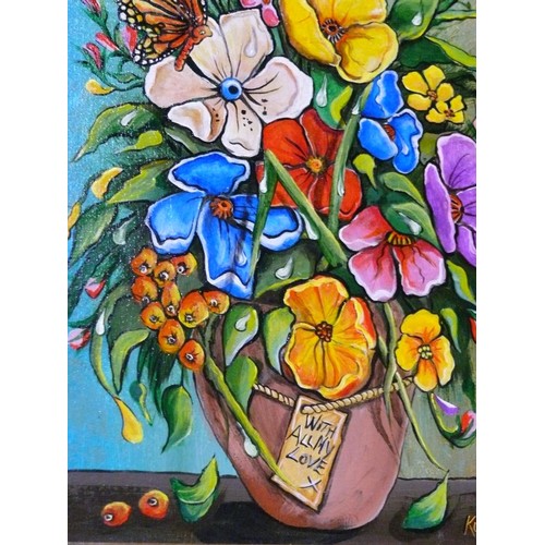 60 - Original acrylic painting 