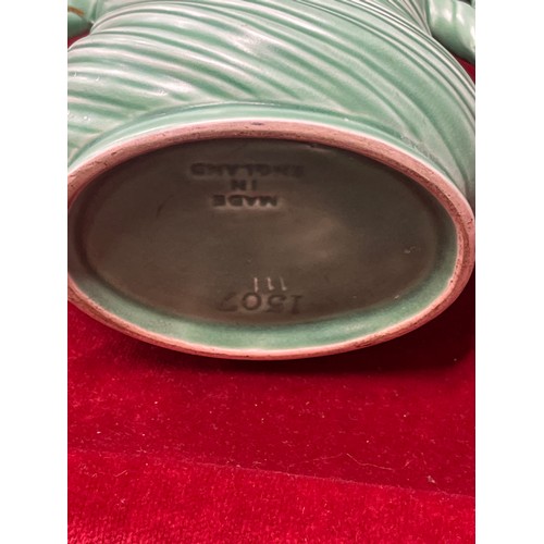 6 - A SYLVAC STYLE POT LARGE SIZE IN GREEN