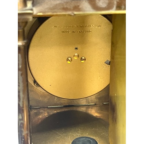38 - SMITHS MECHANICAL LANTERN CLOCK