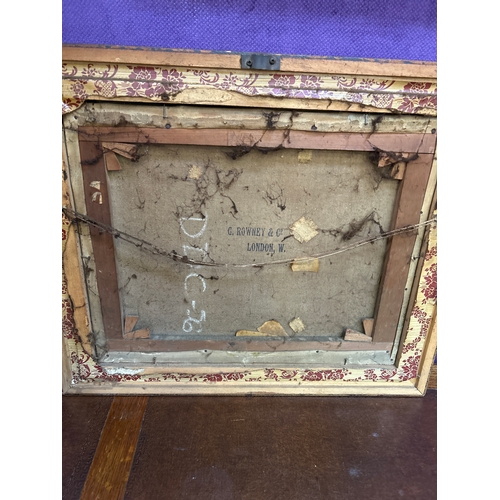 237 - K S George, English Naive School, late 19th Century. A charming oil painting on canvas of an idealis... 