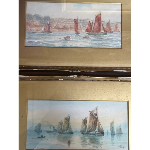 239 - A late 19th Century watercolour of the old Postern Gate Inn, Nottingham, signed by the artist J Knig... 