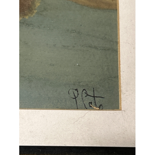 189 - Paul Cato, New Zealand Artist, 20th Century, original watercolour “City of Lincoln” Lancaster Bomber... 