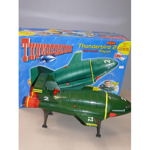 Thunderbirds supersize Thunderbird 2 electronic playset (Carlton