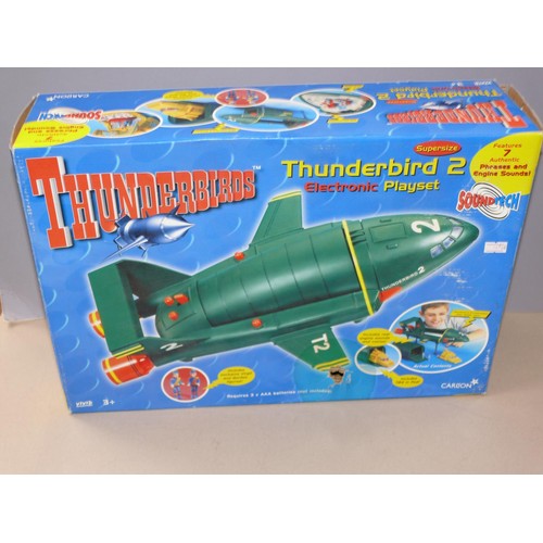 Thunderbirds supersize Thunderbird 2 electronic playset (Carlton