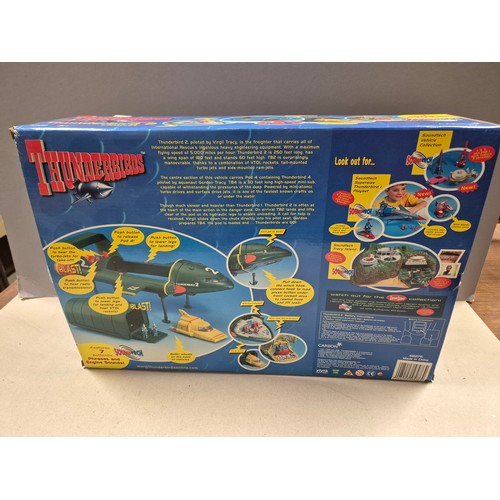 503 - Thunderbirds supersize Thunderbird 2 electronic playset (Carlton), as new in box.