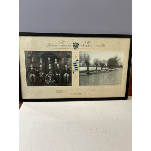 223 - Gonville & Caius College Cambridge- 1st Lent Boat Race 1942 - the “Bump” races between the colleges.... 