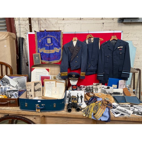 219 - RAF Group Captain Wood collection. A comprehensive collection of belongings from R.A.F Group Captain... 