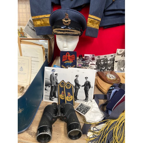 219 - RAF Group Captain Wood collection. A comprehensive collection of belongings from R.A.F Group Captain... 