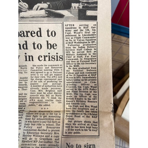 219 - RAF Group Captain Wood collection. A comprehensive collection of belongings from R.A.F Group Captain... 