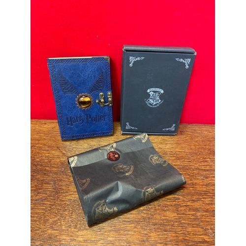 246 - Harry Potter Golden Snitch journal in original box with sealed paper cover. A premium licensed noteb... 