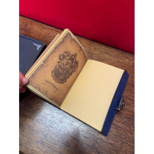 246 - Harry Potter Golden Snitch journal in original box with sealed paper cover. A premium licensed noteb... 