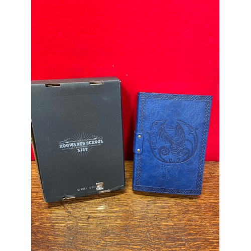 246 - Harry Potter Golden Snitch journal in original box with sealed paper cover. A premium licensed noteb... 