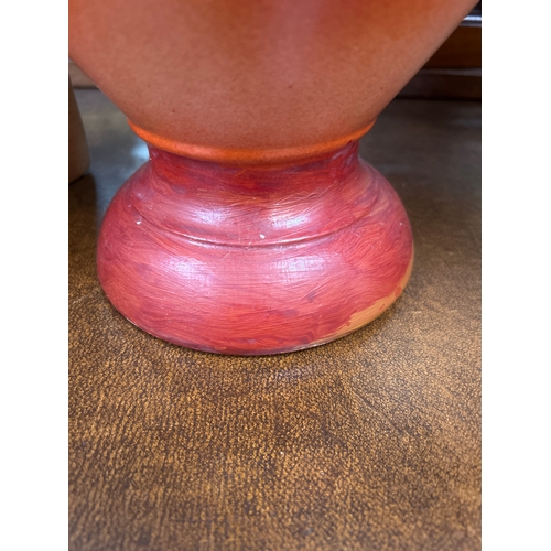 152 - Very large pair of late 19th Century Japanese Satsuma vases handpainted and with raised detail of Sa... 