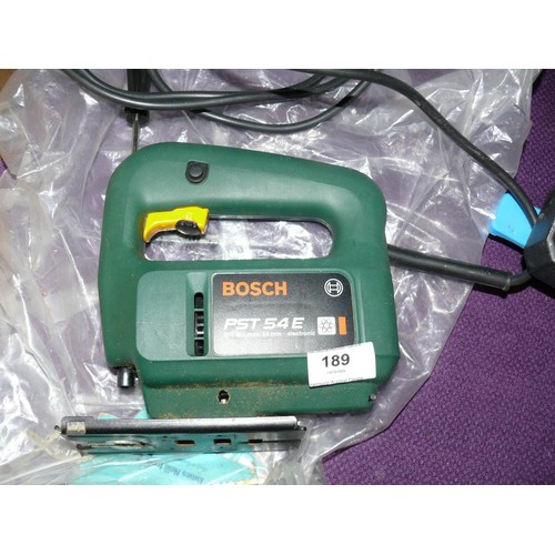189 - Bosch PST 54E  Electric Jigsaw